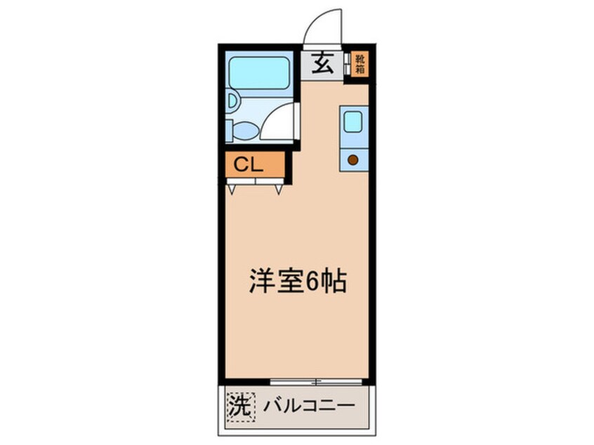 間取図 レモンハウス多摩川