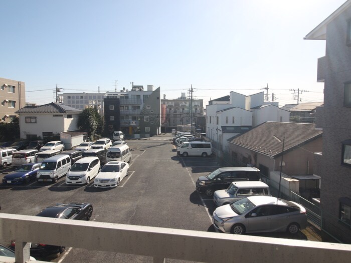 室内からの展望 レモンハウス多摩川