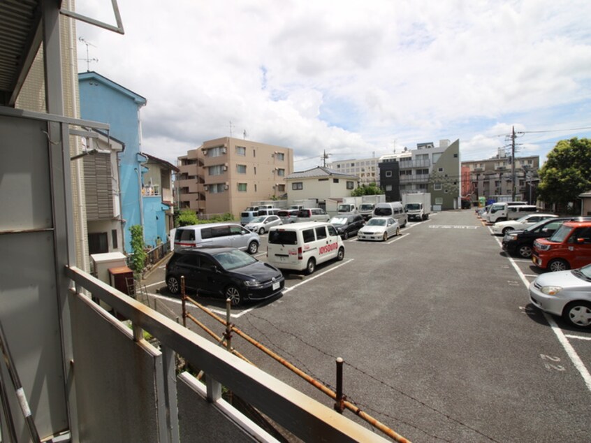 室内からの展望 レモンハウス多摩川