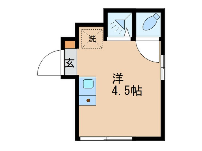間取り図 南品川ハイム