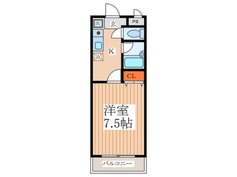 間取図 Ｔｏｗｎ　ｃｏａｔ柳沢