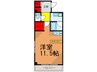 ＲＢハウス駒込 1Rの間取り