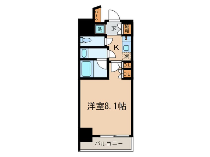 間取図 プライマル御茶ノ水