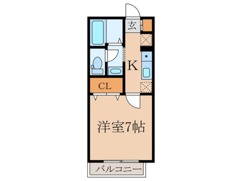間取図 サンモ－ル・Ｎ