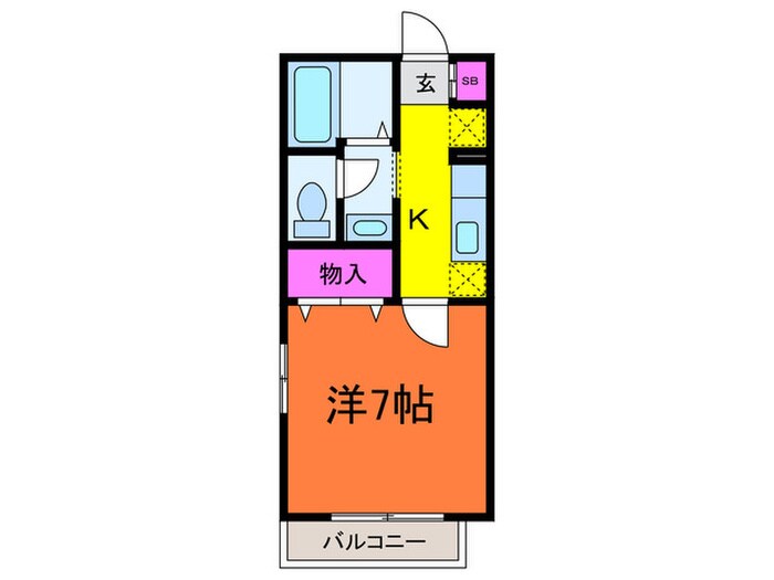 間取り図 サンモ－ル・Ｎ