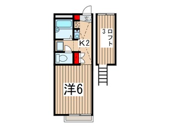 間取図 サニーヒルツカサ