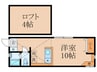ストレッチ西落合 1Rの間取り