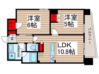 間取図 BLESS亀戸