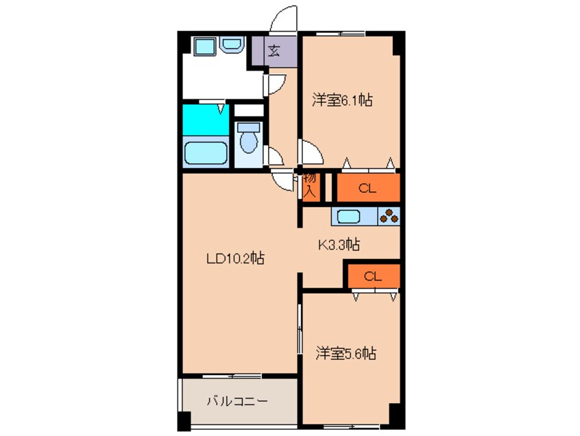 間取図 S-FORT青葉しらとり台