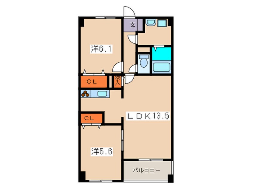 間取図 S-FORT青葉しらとり台