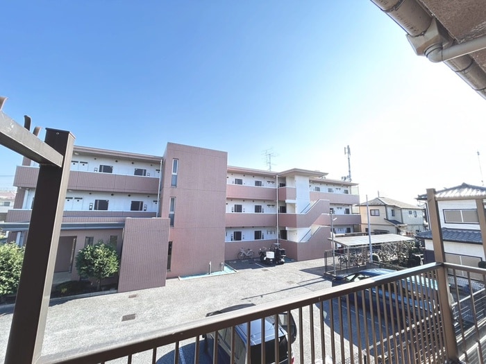 室内からの展望 コーポヤブサキ