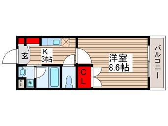 間取図 サンイ－スト