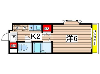 間取図 エスポワ－ル９１