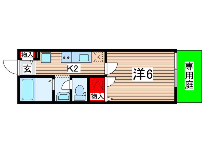 間取図 パークヒルズＨＳ