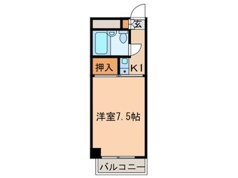 間取図 プラムハイツ