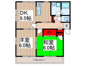 間取図 ファミリーハイツ