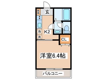 間取図 セントラルメゾンB