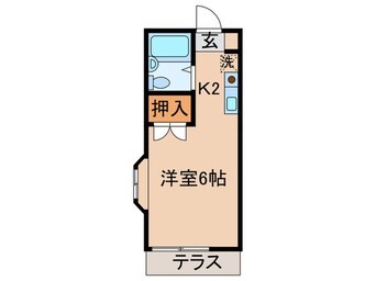 間取図 メゾンＫ