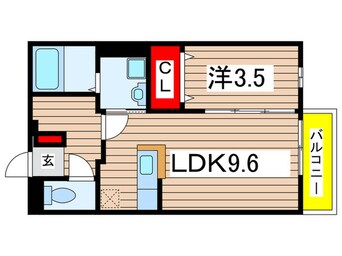 間取図 メゾンドヴィバーチェ　Ｄ棟
