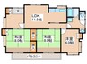 白根貸家 3LDKの間取り