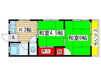 間取図 コ－ポ松山