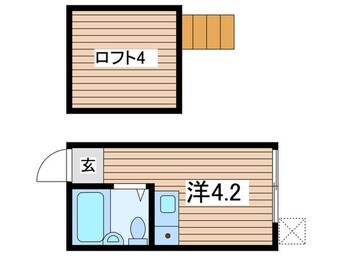 間取図 コンフォ－ト元住吉