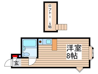 間取図 ベルピア北柏第６－２