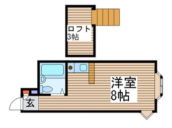 間取図 ベルピア北柏第６－２