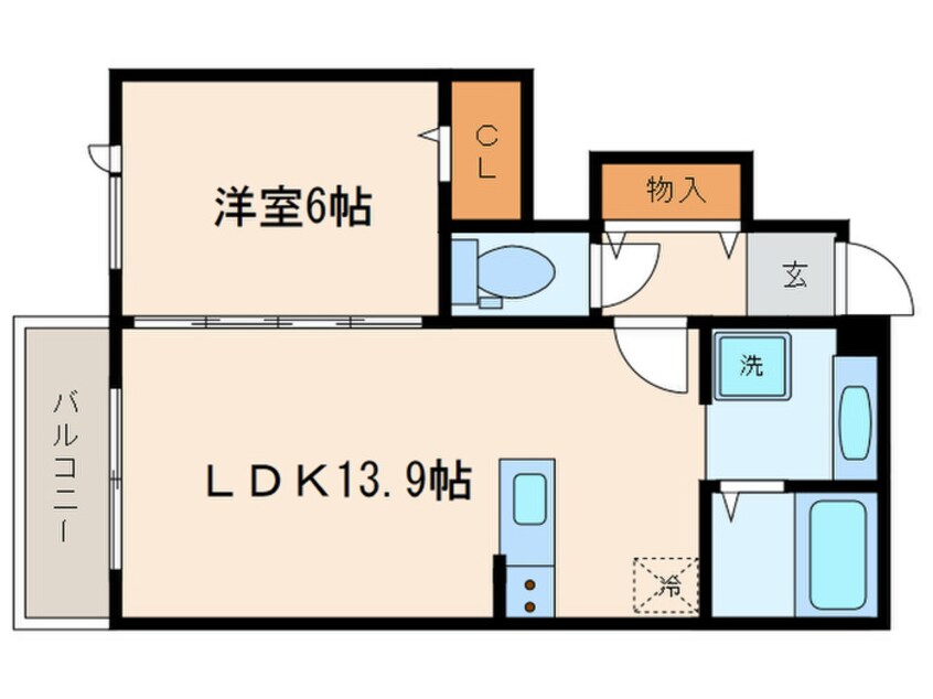 間取図 レジデンスすずらん