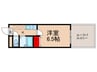 ＹＫマンション 1Kの間取り