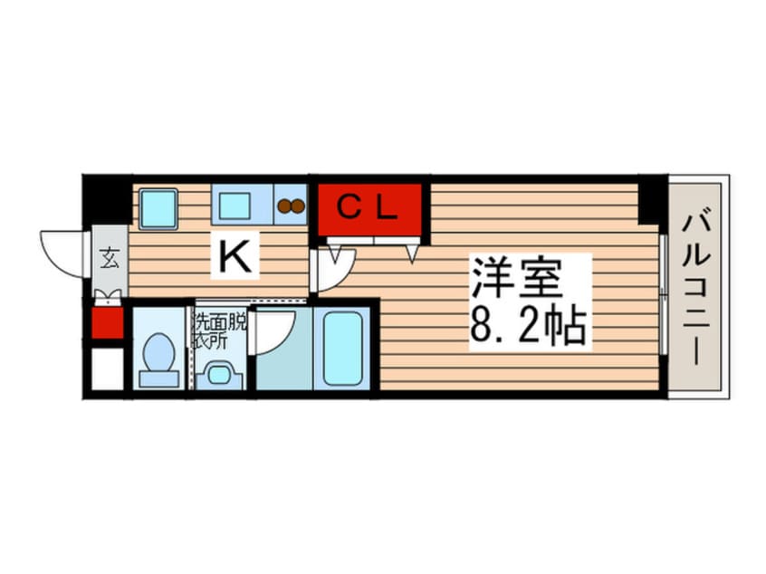 間取図 フォルティス・メア
