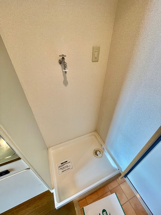 洗濯機置場 フラットグリーン