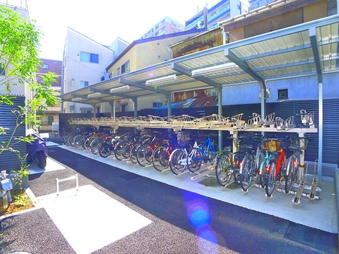 駐輪場 プラウドフラット墨田曳舟