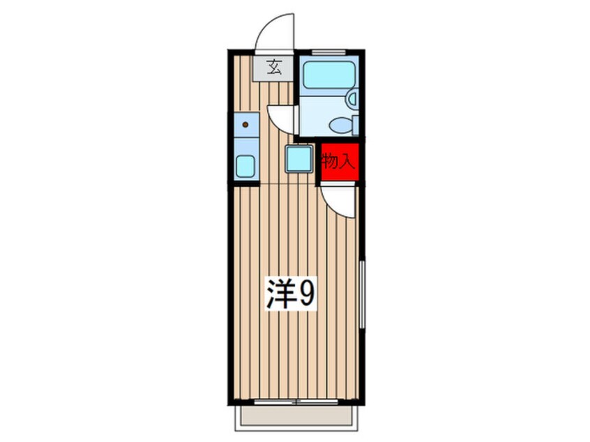 間取図 プリンセスワン