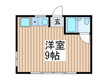 間取図 コーポ 保坂