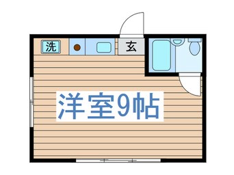 間取図 コーポ 保坂