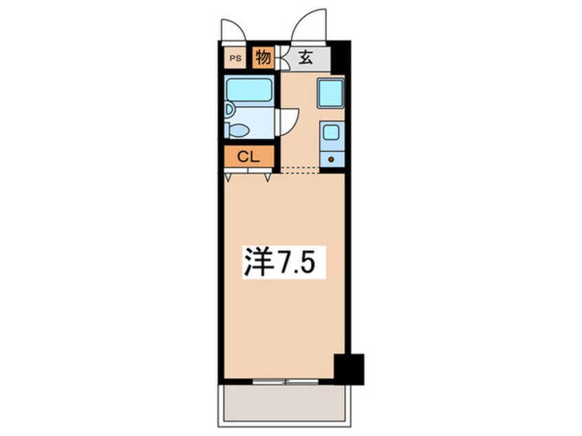 間取図 ﾗｲｵﾝｽﾞﾏﾝｼｮﾝ大和中央（２０９）