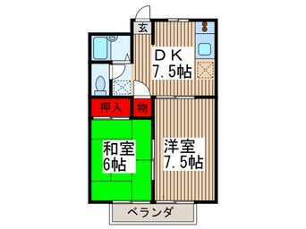 間取図 ソシアルマンション榎本