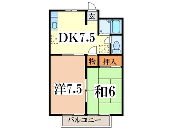 間取図 ソシアルマンション榎本