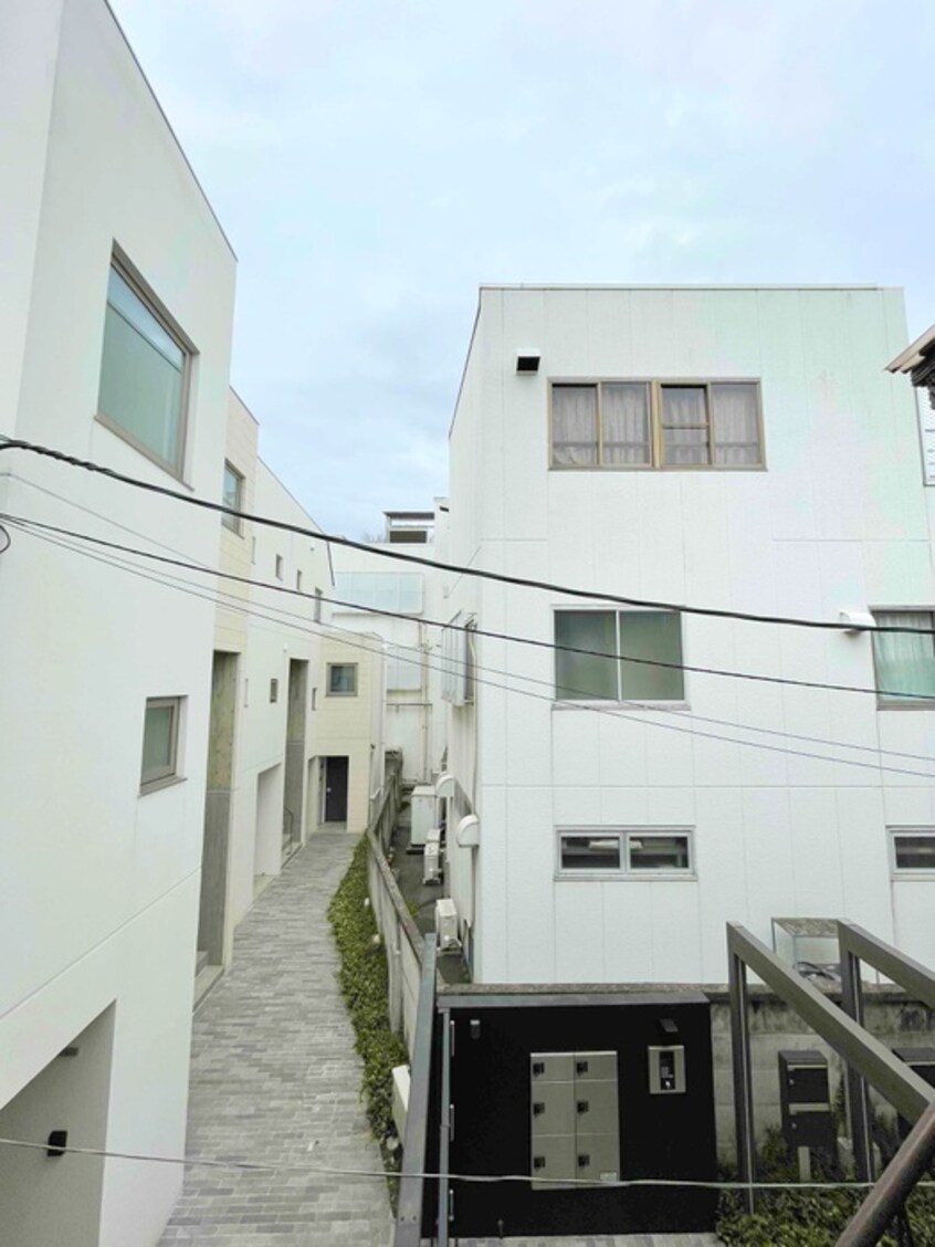 室内からの展望 小林方