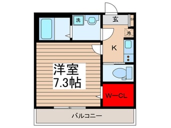 間取図 キャメル川越都Ｂ