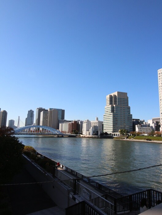 隅田川(公園)まで50m レジディア新川(313)