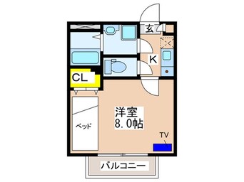 間取図 エスペランサ台町