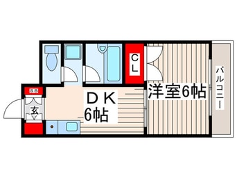 間取図 第２コ－スタルビル