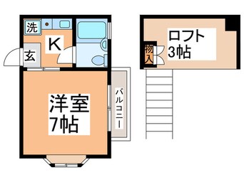 間取図 タウンコートヤギサワ