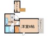 サンクレスト中落合 1Kの間取り