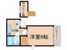 サンクレスト中落合 1Kの間取り