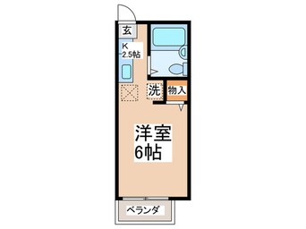 間取図 ヴィラ・ウエスト