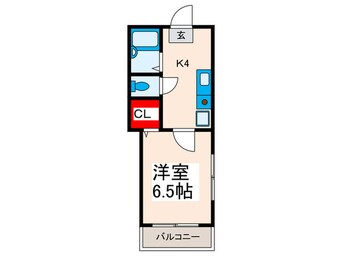 間取図 コーポ山本