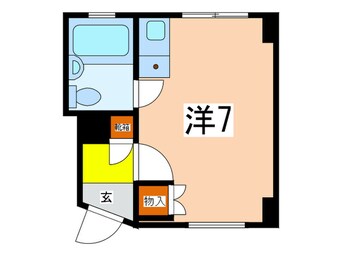 間取図 ラ．セーヌ２１